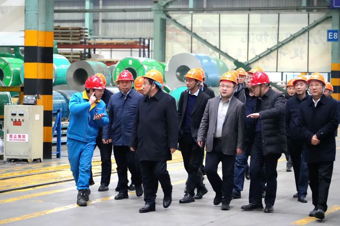 陕西省政协副主席杨冠军率调研组一行来访大明